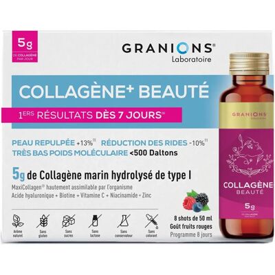 Granions Kollagen + Schönheit Rote Frucht Geschmack 8 Shots Granions Kollagen + Schönheit Rote Frucht Geschmack 8 Shots
