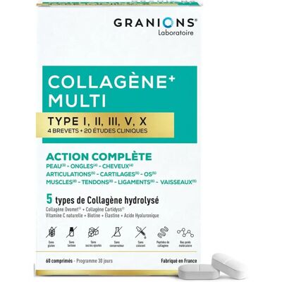Granions Kollagen Multi Typ I-III - Nahrungsergänzung Granions Kollagen Multi Typ I-III - Nahrungsergänzung