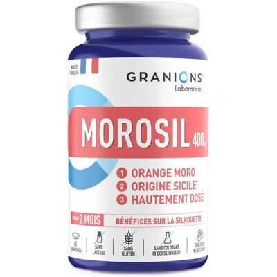 Granions Morosil 400 mg - Unterstützt Stoffwechsel und Gewichtsmanagement Granions Morosil 400 mg - Unterstützt Stoffwechsel und Gewichtsmanagement