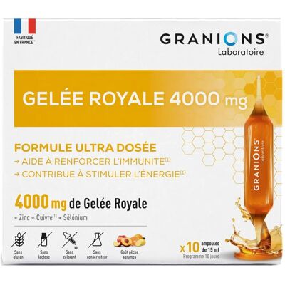 Granions Gelée Royale 4000 mg Ampullen - Immunität & Energie Granions Gelée Royale 4000 mg Ampullen - Immunität & Energie