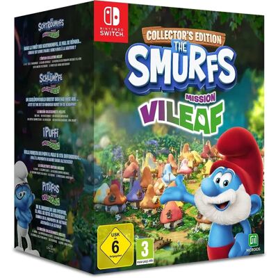 Die Schlümpfe: Mission Blattpest - Sammlerausgabe (Switch) Die Schlümpfe: Mission Blattpest - Sammlerausgabe (Switch)