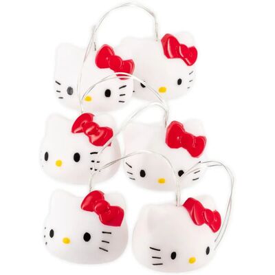 Guirlande lumineuse Hello Kitty Heads 160 cm - Décoration - Publicité Guirlande lumineuse Hello Kitty Heads 160 cm - Décoration - Publicité