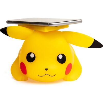 Teknofun Pikachu Smartphone Charger - Wireless, Multi-Port - Pokémon Teknofun Pikachu Smartphone Charger - Wireless, Multi-Port - Pokémon