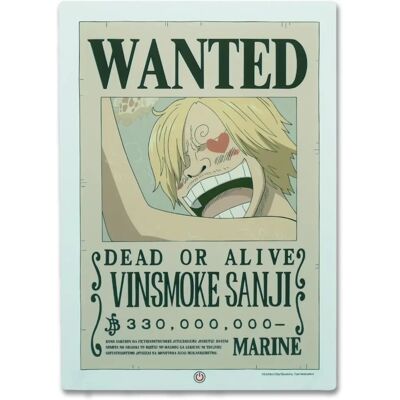 Teknofun Sanji Lámpara de Pared Neón - 30 cm - Decoración Oficial de ONE PIECE Teknofun Sanji Lámpara de Pared Neón - 30 cm - Decoración Oficial de ONE PIECE