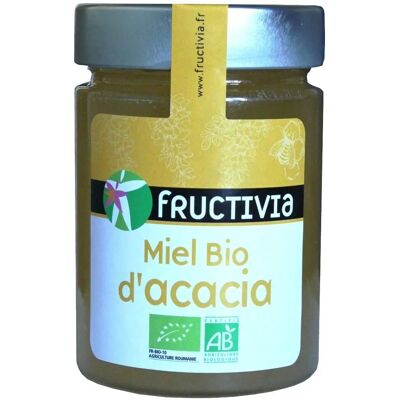 Miel de acacia ecológica - 450g - Fructivia Miel de acacia ecológica - 450g - Fructivia