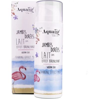 AQUATÉAL Lait Corps Bronzant 150ml - Publicité AQUATÉAL Lait Corps Bronzant 150ml - Publicité