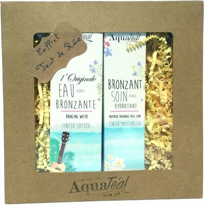 AquaTéal Teint De Rêve - Coffret Cosmétique - Publicité AquaTéal Teint De Rêve - Coffret Cosmétique - Publicité