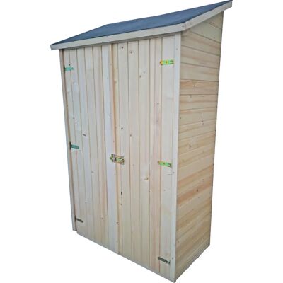 Abri de Jardin Foresta 1206.01 - Avec sol et étagères - Publicité Abri de Jardin Foresta 1206.01 - Avec sol et étagères - Publicité