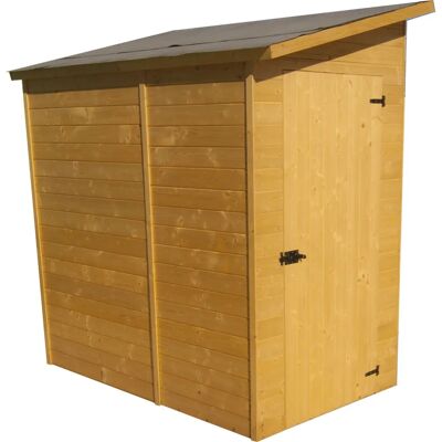 Foresta ED 1220.02 - Abri de jardin - Épicéa non traité - Panneaux 16mm - Publicité Foresta ED 1220.02 - Abri de jardin - Épicéa non traité - Panneaux 16mm - Publicité