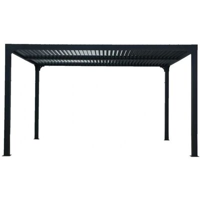Pergola Bioclimatica Habrita 10,80 m² - Alluminio, Manuale, Protezione Pioggia Pergola Bioclimatica Habrita 10,80 m² - Alluminio, Manuale, Protezione Pioggia