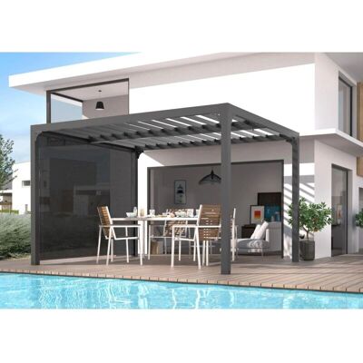 Pérgola Bioclimática Gris Habrita - Modelo PER3630RBI Pérgola Bioclimática Gris Habrita - Modelo PER3630RBI