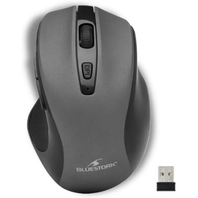Mysz Bluetooth Bezprzewodowa Bluestork OFFICE 75 - Szara Mysz Bluetooth Bezprzewodowa Bluestork OFFICE 75 - Szara