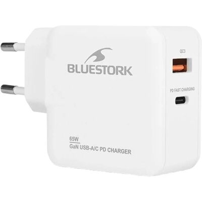 Bluestork PW-BS-65-GAN-C-A-W Wandladegerät - Wall Charger Bluestork PW-BS-65-GAN-C-A-W Wandladegerät - Wall Charger