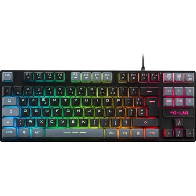 The G-Lab - KEYZ CAESIUM - RGB - TKL - Clavier - Publicité The G-Lab - KEYZ CAESIUM - RGB - TKL - Clavier - Publicité