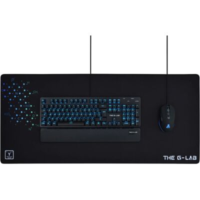 G-Lab Yttrium Gaming Mauspad - XXL Rutschfeste Schwarze Oberfläche G-Lab Yttrium Gaming Mauspad - XXL Rutschfeste Schwarze Oberfläche