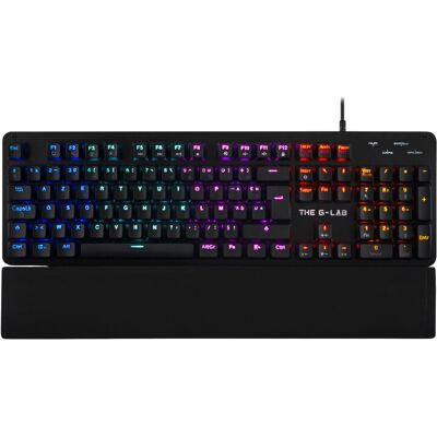 Clavier de jeu The G-Lab Carbon Evolution - AZERTY - Noir Clavier de jeu The G-Lab Carbon Evolution - AZERTY - Noir