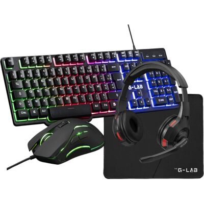 Pack Combo Sulfur de The G-Lab Clavier Souris Gaming - Clavier Gaming - Publicité Pack Combo Sulfur de The G-Lab Clavier Souris Gaming - Clavier Gaming - Publicité