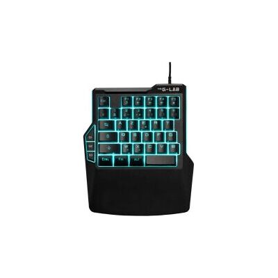 The G-Lab Keyz Thorium - Mini RGB gaming billentyűzet - Fekete The G-Lab Keyz Thorium - Mini RGB gaming billentyűzet - Fekete