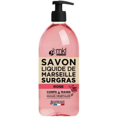 Savon Liquide Rose de Damas MKL Green Nature - Tout type de peau - Publicité Savon Liquide Rose de Damas MKL Green Nature - Tout type de peau - Publicité