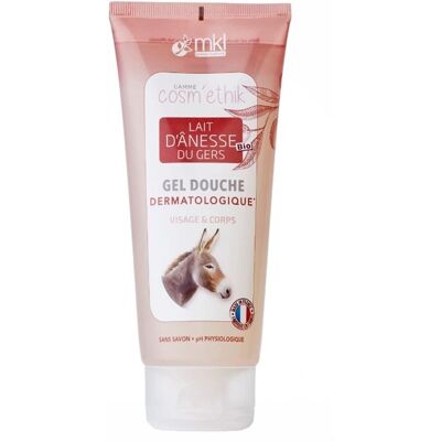 Gel Douche au Lait d'Ânesse Bio - Peaux Sensibles - France - Publicité Gel Douche au Lait d'Ânesse Bio - Peaux Sensibles - France - Publicité