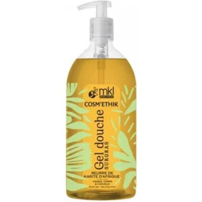 MKL Green Nature Beurre de Karité 1L - Shampooing & Gel douche - Publicité MKL Green Nature Beurre de Karité 1L - Shampooing & Gel douche - Publicité