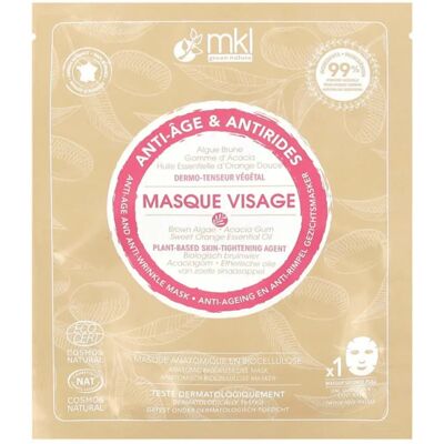 Masque Visage MKL - Anti-âge & Rides - 10ml - Publicité Masque Visage MKL - Anti-âge & Rides - 10ml - Publicité