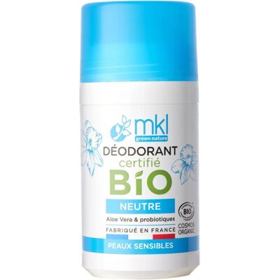 Déodorant Neutre Bio MKL Green Nature - 50ml - Publicité Déodorant Neutre Bio MKL Green Nature - 50ml - Publicité