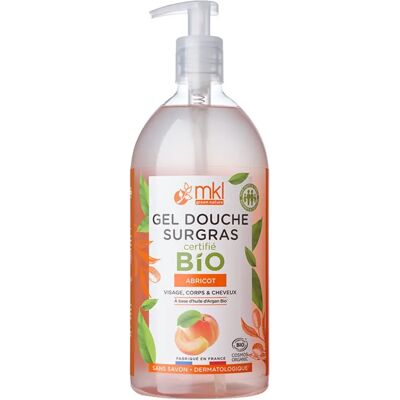 Gel Douche Bio à l’Huile de Noyaux d’Abricot MKL Green Nature - Gel Douche - Publicité Gel Douche Bio à l’Huile de Noyaux d’Abricot MKL Green Nature - Gel Douche - Publicité