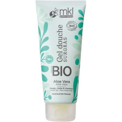 MKL Green Nature Gel Douche Aloe Vera - 200ml - Publicité MKL Green Nature Gel Douche Aloe Vera - 200ml - Publicité