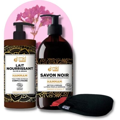 MKL Green Nature Savon Noir Eucalyptus Huile d’Eucalyptus 500ML - Produit Hammam - Publicité MKL Green Nature Savon Noir Eucalyptus Huile d’Eucalyptus 500ML - Produit Hammam - Publicité