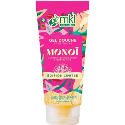 Gel Douche Monoï MKL Visage Corps Cheveux - Gel Douche - Publicité Gel Douche Monoï MKL Visage Corps Cheveux - Gel Douche - Publicité