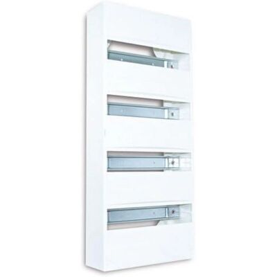 Siemens 13 Module Elektroverteiler - 4 Reihen - IP30 - IK05 - 600mm H Siemens 13 Module Elektroverteiler - 4 Reihen - IP30 - IK05 - 600mm H