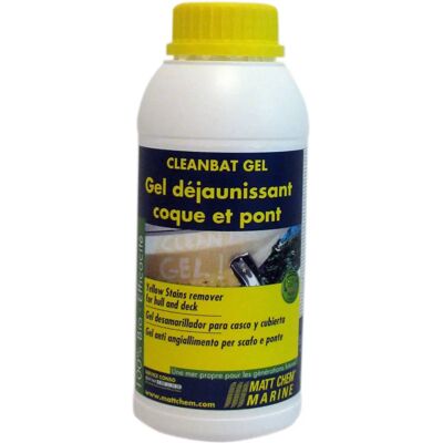 Matt Chem - Cleanbat 500ml - Transparente - Gel blanqueador casco y cubierta Matt Chem - Cleanbat 500ml - Transparente - Gel blanqueador casco y cubierta