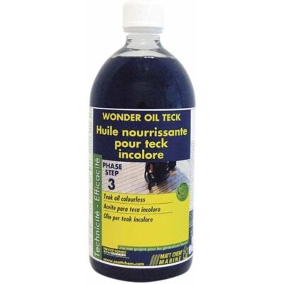 Matt Chem Wonder Oil 1l - Aceite de Teca - Protege y Nutre Madera Matt Chem Wonder Oil 1l - Aceite de Teca - Protege y Nutre Madera