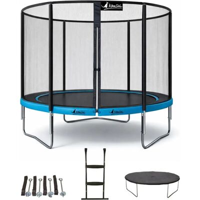 Kangui PUNCHI - Trampoline de jardin rond 305 cm avec filet de sécurité - Publicité Kangui PUNCHI - Trampoline de jardin rond 305 cm avec filet de sécurité - Publicité