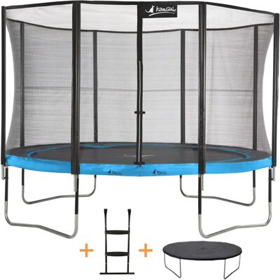 Kangui P430AT/K0128 - Trampoline robuste pour jardin - Publicité Kangui P430AT/K0128 - Trampoline robuste pour jardin - Publicité