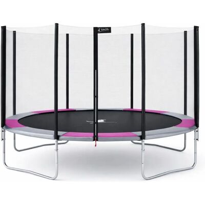 Kangui RALLI 360 - Trampoline - Rose - Jeu Sûr Extérieur - Publicité Kangui RALLI 360 - Trampoline - Rose - Jeu Sûr Extérieur - Publicité