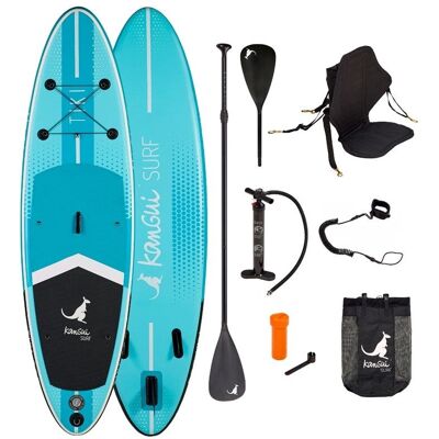 Kangui Modèle 305cm Planche de Stand Up Paddle Gonflable - SUP avec Siège - Publicité Kangui Modèle 305cm Planche de Stand Up Paddle Gonflable - SUP avec Siège - Publicité