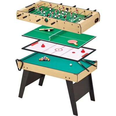 Kangui I0013 Table Multi-Jeux - Baby-Foot, Billard, Ping Pong - Publicité Kangui I0013 Table Multi-Jeux - Baby-Foot, Billard, Ping Pong - Publicité