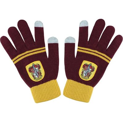 Luvas Tácteis Roxas de Harry Potter Gryffindor - Luvas Luvas Tácteis Roxas de Harry Potter Gryffindor - Luvas