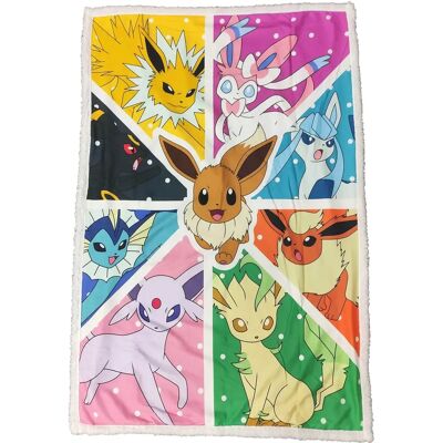 Lyo Pokemon Plaid Sherpa EVOLI Evolutions - Plaid Lyo Pokemon Plaid Sherpa EVOLI Evolutions - Plaid