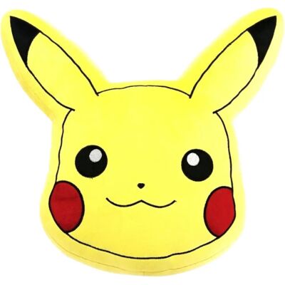 Coussin Tête de Pikachu Homadict - 40 Cm Pokémon - Publicité Coussin Tête de Pikachu Homadict - 40 Cm Pokémon - Publicité