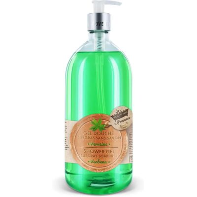 Les Petits Bains de Provence Gel Douche Surgras Verveine - 2500ml - Publicité Les Petits Bains de Provence Gel Douche Surgras Verveine - 2500ml - Publicité