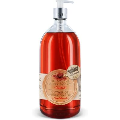 Les Petits Bains de Provence Sandalwood Flüssigseife 1L Les Petits Bains de Provence Sandalwood Flüssigseife 1L