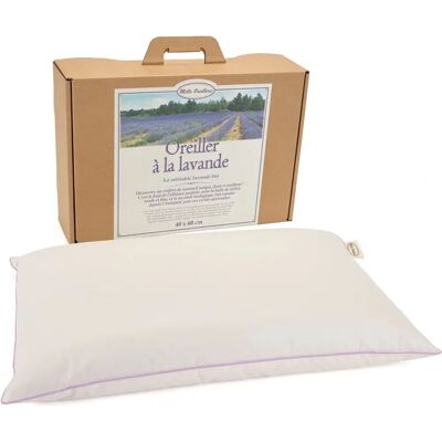 Oreiller à la Lavande Bio Mille Oreillers - 40x60 & 50x70 cm - Publicité Oreiller à la Lavande Bio Mille Oreillers - 40x60 & 50x70 cm - Publicité