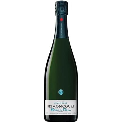 Champagne Brimoncourt Blanc de Blancs - Élégant mousseux français - Publicité Champagne Brimoncourt Blanc de Blancs - Élégant mousseux français - Publicité