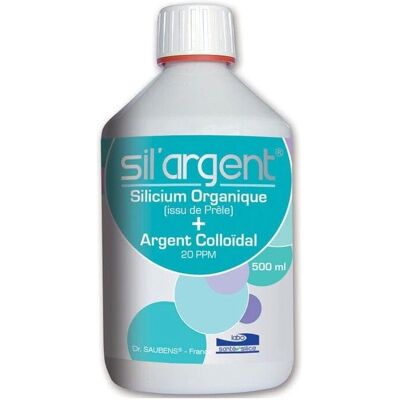 Labo Sante Silicio Orgánico Plata Coloidal 500ml - Suplemento para la salud Labo Sante Silicio Orgánico Plata Coloidal 500ml - Suplemento para la salud