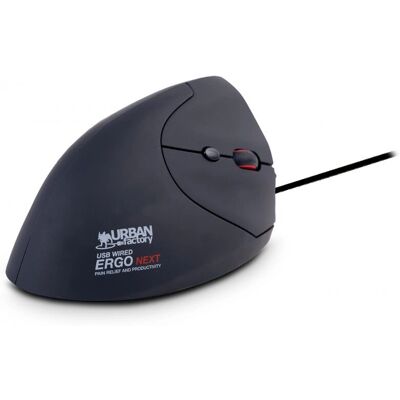 Urban Factory EMR01UF-N 2400 dpi Ergonomische Maus - Büro Rechtshänder USB Urban Factory EMR01UF-N 2400 dpi Ergonomische Maus - Büro Rechtshänder USB