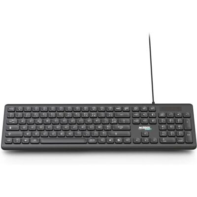 Urban Factory GWK01UF USB AZERTY Keyboard - Black Urban Factory GWK01UF USB AZERTY Keyboard - Black