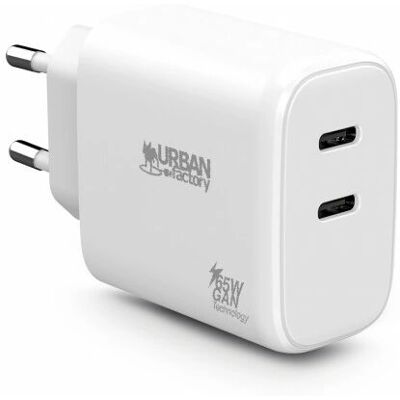 Încărcător USB-C Urban Factory PGC65UF Alb - Utilizare în interior Încărcător USB-C Urban Factory PGC65UF Alb - Utilizare în interior